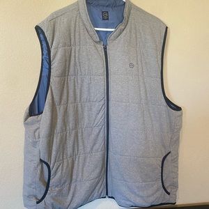 Wrangler ATG Men's Reversible Classic Vest NWOT 3XT Zip Front Resistant Wick